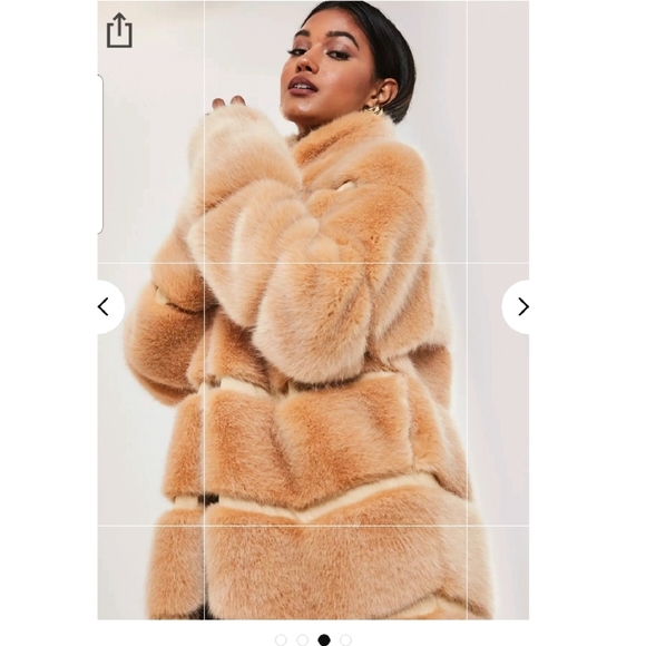 Tan Faux fur - Picture 3 of 4
